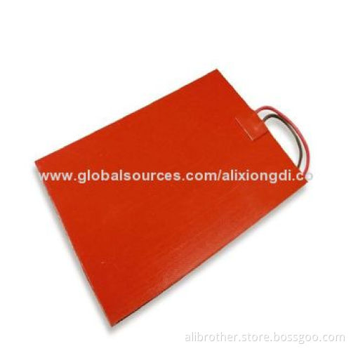 Silicone Heating Pad, 12V, 200 x 200mm, 150W